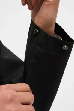 Jack & Jones Casacos-Blusão impermeável de corte regular Preto