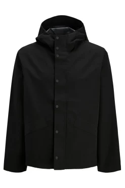 Jack & Jones Casacos-Blusão impermeável de corte regular Preto