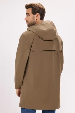 Jack & Jones Casacos-Blusão impermeável de corte regular Castanho