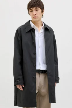 Jack & Jones Casacos-Blusão impermeável de corte regular Preto