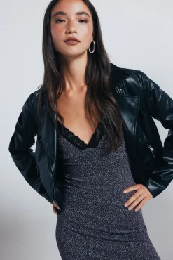 Springfield Sobretudos-Blusão motard preto