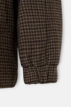 Silbon Casacos-Blusão pied-de-poule Castanho