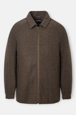 Silbon Casacos-Blusão pied-de-poule Castanho