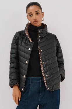 Cortefiel Sobretudos|Casacos-Blusão reversível thermolite® Preto