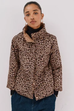 Cortefiel Casacos|Sobretudos-Blusão reversível thermolite® Tostado