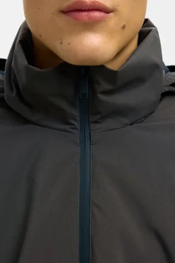 Selected Casacos-Blusão técnica resistente à água Cinzento