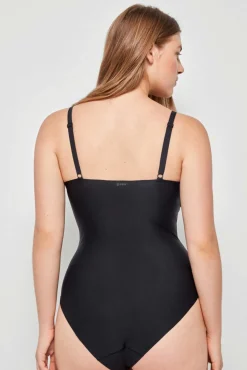Gisela Roupa Interior-Body efeito invisível sem aro preto