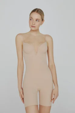 Ivette Bridal Roupa Interior-Body Pantalón Push-Up Second Skin camel