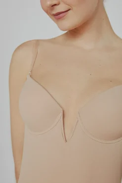 Ivette Bridal Roupa Interior-Body Pantalón Push-Up Second Skin camel