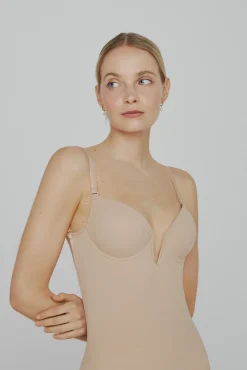 Ivette Bridal Roupa Interior-Body Pantalón Push-Up Second Skin camel