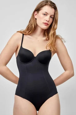 Gisela Roupa Interior-Body sem costas preto