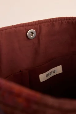 Slowlove Malas-Bolsa acolchoada de veludo Multicolorido