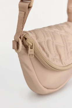 Pedro del Hierro Malas-Bolsa de cintura para uso ativo com logo Beige