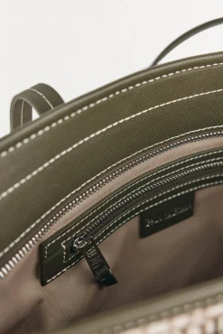 Pedro del Hierro Malas-Bolsa de compras com monograma Verde