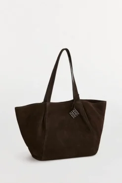 Pedro del Hierro Malas-Bolsa de compras de croute Marrom