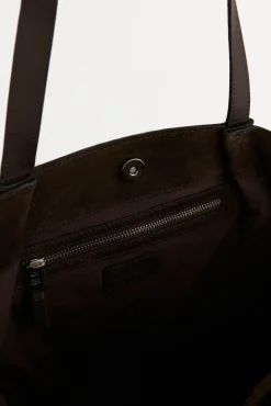 Pedro del Hierro Malas-Bolsa de compras de croute Marrom