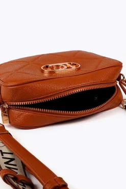 Lola Casademunt Malas-Bolsa de ombro com monograma Castanho