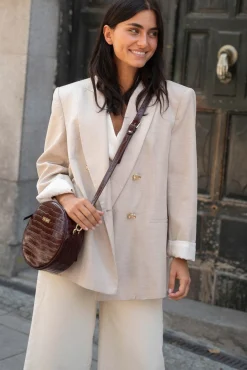 The Code Malas-Bolsa de ombro Olympia Coco bordô Granada