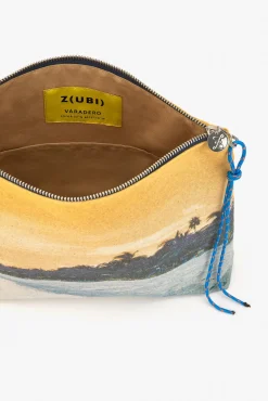Zubi Malas-Bolsa midi de lona Varadero Amarelo