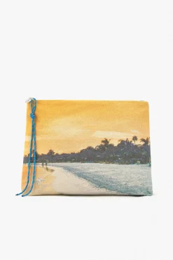 Zubi Malas-Bolsa midi de lona Varadero Amarelo