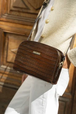 The Code Malas-Bolsa tiracolo Cassandra chocolate Castanho