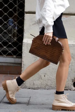 The Code Malas-Bolsa tiracolo Cassandra chocolate Castanho