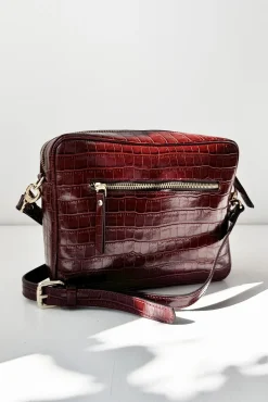 The Code Malas-Bolsa tiracolo Charlotte praliné Castanho