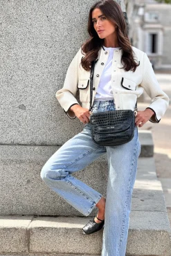 The Code Malas-Bolsa tiracolo Claudia preta Preto