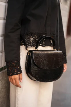 The Code Malas-Bolsa tiracolo Otilia coco preta Preto