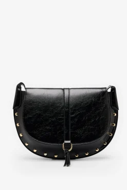 Cortefiel Malas-Bolsa transversal com lapela e alças Preto