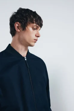 Springfield Casacos-bombardeiro leve azul