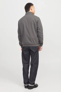 Jack & Jones Casacos-Bomber de corte regular cinzento