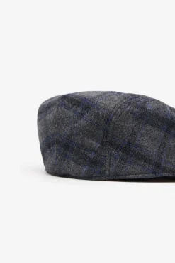 Cortefiel Gorrás-Boné clássico de tecido Cinzento