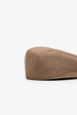 Cortefiel Gorrás-Boné clássico de tecido Castanho