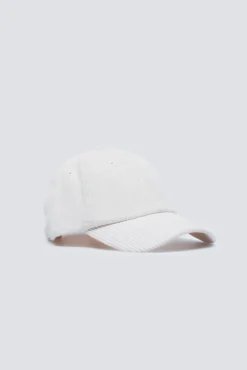 Springfield Gorrás-Boné de beisebol de veludo cotelê bege branco