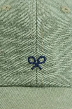 Silbon Gorrás-Boné de raquete bordado Verde