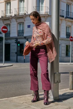 Hoss Intropia Jeans-Bonnie. Calça jeans de perna larga Granada