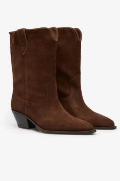 Cortefiel Botas|Saltos-Bota cowboy croute Castanho