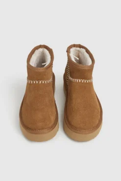 Pepe Jeans Botas-Bota de camurça Dissy vison