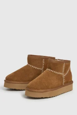 Pepe Jeans Botas-Bota de camurça Dissy vison
