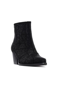 XTI Saltos|Botins-Bota de cowboy com Botins Preto