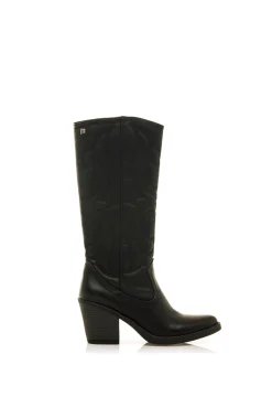 MTNG Saltos|Botas-Bota de cowboy de Tijuana preto