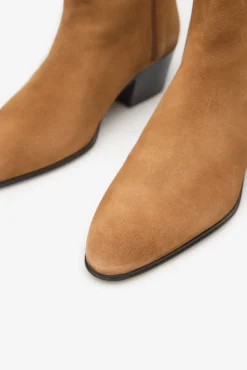 Cortefiel Saltos|Botins-Bota de croute de Botins Castanho