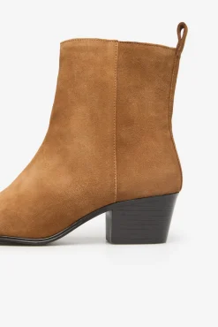 Cortefiel Saltos|Botins-Bota de croute de Botins Castanho