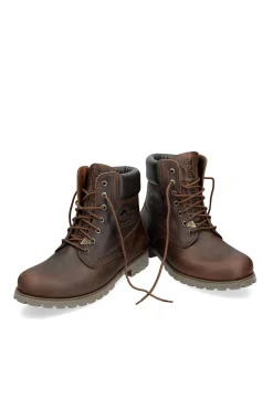 Panama Jack Botas-Bota de homem em pele napa Castanho