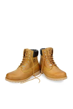 Panama Jack Botas-Bota de homem em pele napa Dourado