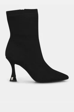 Alma en Pena Botins-Bota de salto agulha botim Preto
