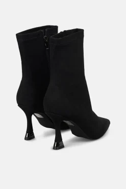 Alma en Pena Botins-Bota de salto agulha botim Preto