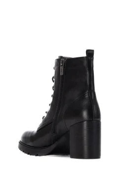 XTI Botas-Bota de salto com cadarço preto