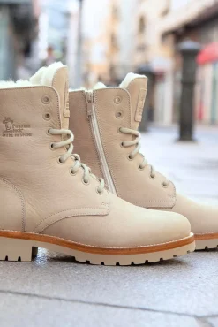 Panama Jack Saltos|Botas-Bota feminina baixa Tostado